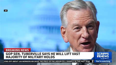 Tuberville says he’ll drop opposition to most military promotions